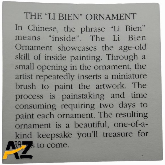 Pier 1 Li Bien Christmas Ornament 2000 Children of the World in Blue Velvet Box - Picture 8 of 10